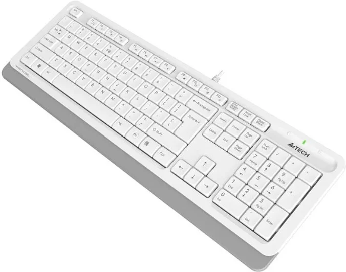 Фото Клавиатура A4Tech FK-10 WHITE Fstyler USB