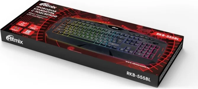 Фотография Клавиатура RITMIX RKB-555BL