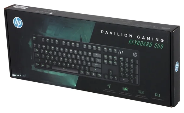 Картинка Клавиатура HP 9LY71AA HP Pavilion Gaming Keyboard 550