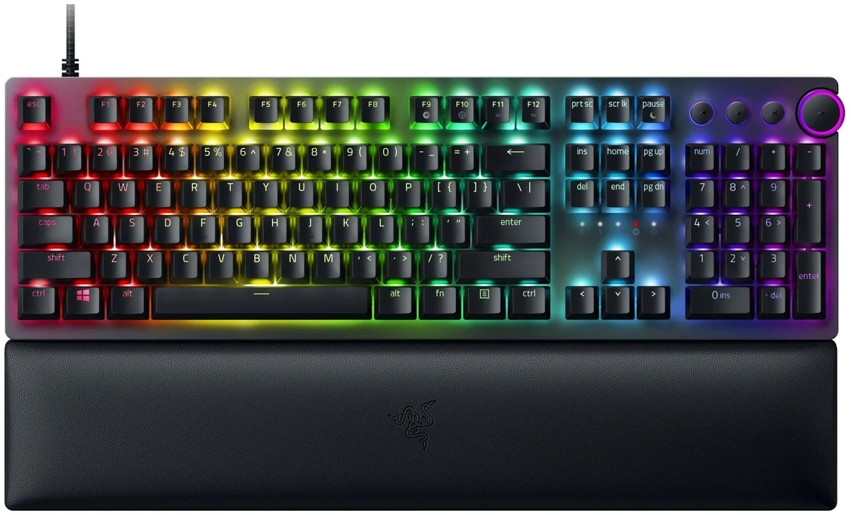 Клавиатура RAZER Huntsman V2 (Red Switch) (RZ03-03930700-R3R1)