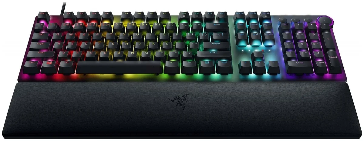 Фото Клавиатура RAZER Huntsman V2 (Red Switch) (RZ03-03930700-R3R1)