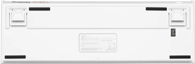 Клавиатура DUCKY One 2 SF, Cherry Silent Red, RGB LED, RU, Black-White (DKON1967ST-SRUPDAZT1) Казахстан