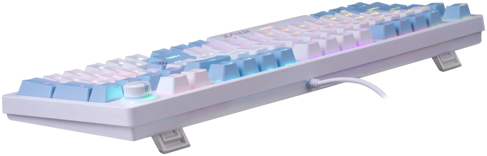 Цена Клавиатура DEFENDER Hawk GK-418 switch red White-Blue