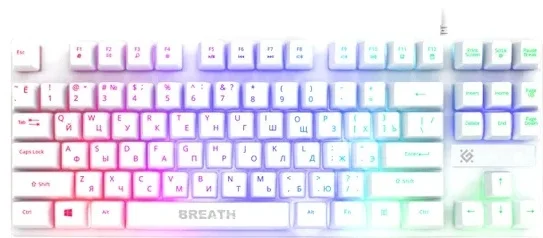 Фото Клавиатура DEFENDER Breath GK-184 White