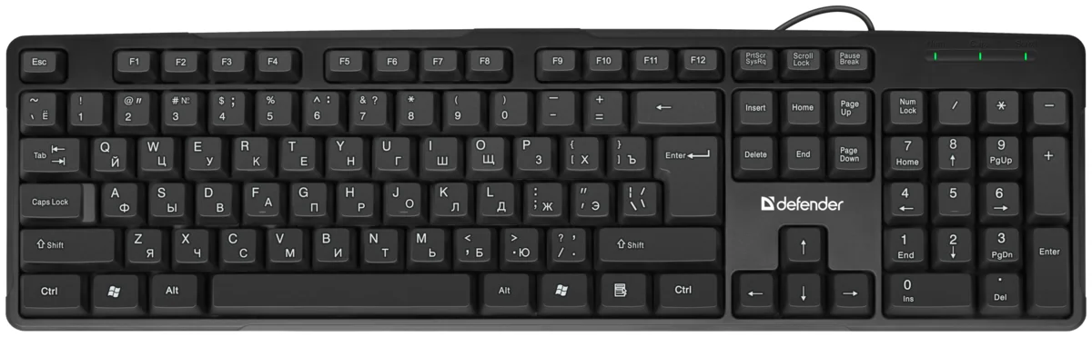 Клавиатура DEFENDER Next HB-440 RU Black