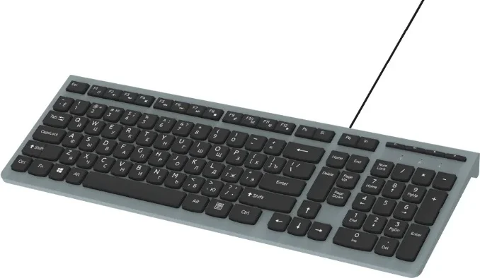 Фото Клавиатура RITMIX RKB-400 Slim grey