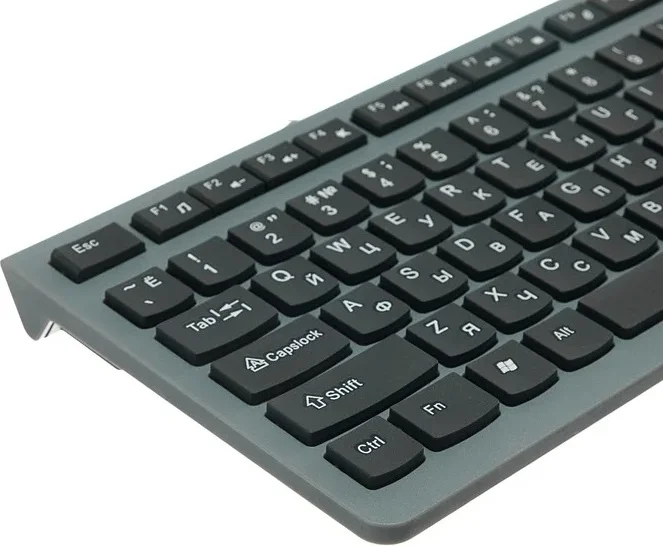 Фотография Клавиатура RITMIX RKB-400 Slim grey