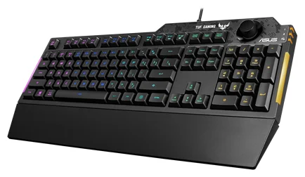 Картинка Клавиатура ASUS CB02 TUF GAMING COMBO/RU//KB & MS (90MP02A0-BCRA00) +мышь