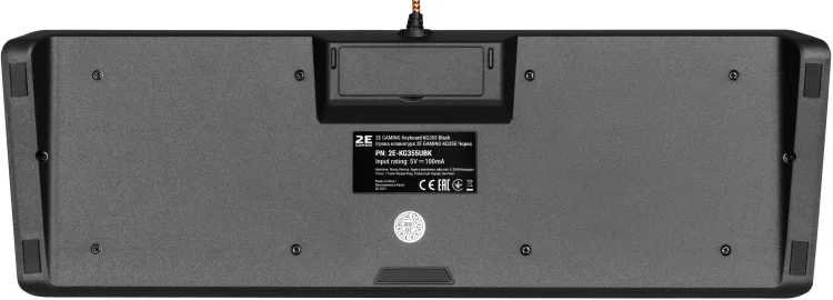 Фотография Клавиатура 2E 2E-KG355UBK 15m cable Black