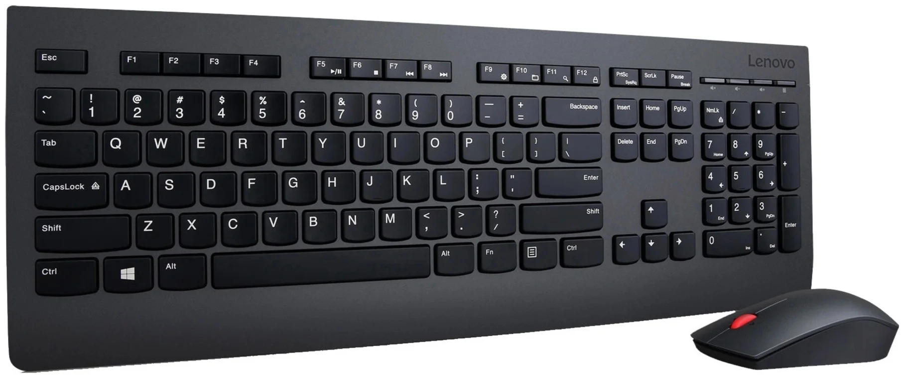 Фотография Клавиатура LENOVO Wireless Combo (4X30H56821) + мышь
