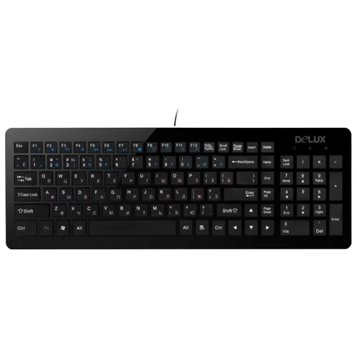 Фото Клавиатура DELUX DLK-9500UB Black