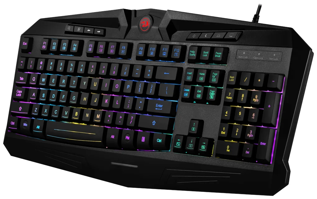 Фото Клавиатура DEFENDER Redragon S101-BA 78382 + мышь