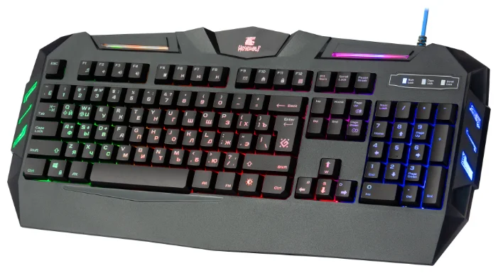 Фото Клавиатура DEFENDER Werewolf GK-120DL RU Black