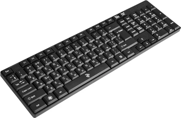Фото Клавиатура 2E KS 106 USB Black (2E-KS106UB)