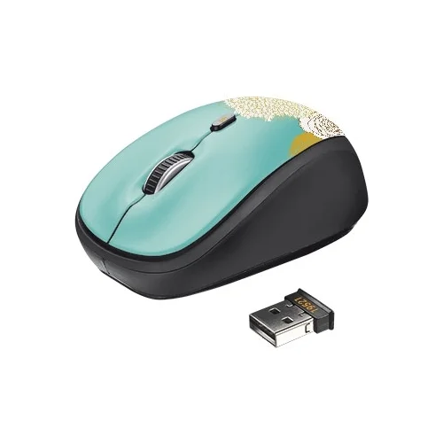 Фото Мышь TRUST YVI WIRELESS MOUSE FLOWER POWER