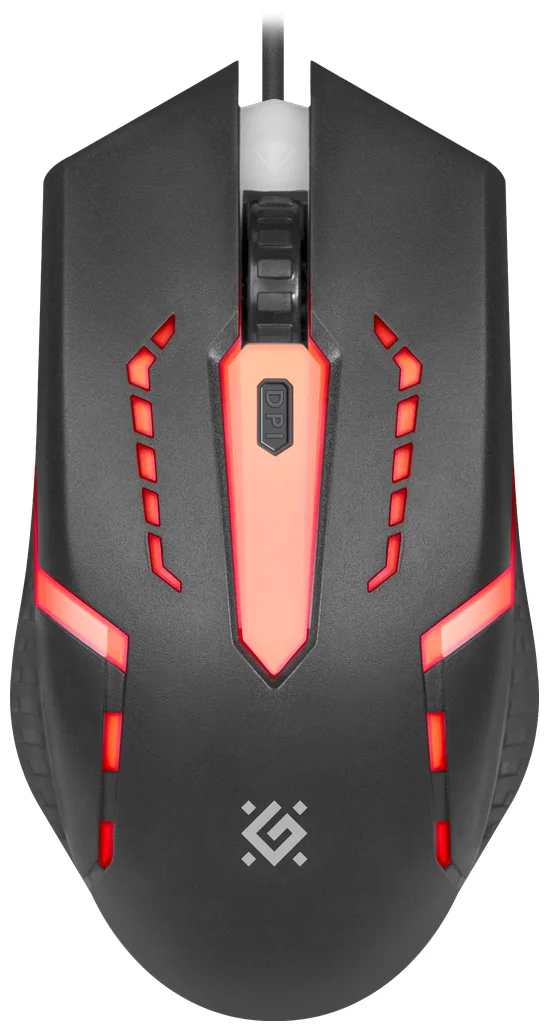 Мышь проводная DEFENDER Flash MB-600L 7цветов подсветки