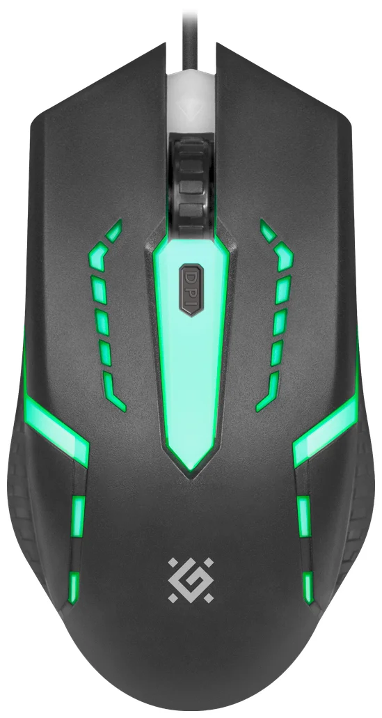Фото Мышь проводная DEFENDER Flash MB-600L 7цветов подсветки