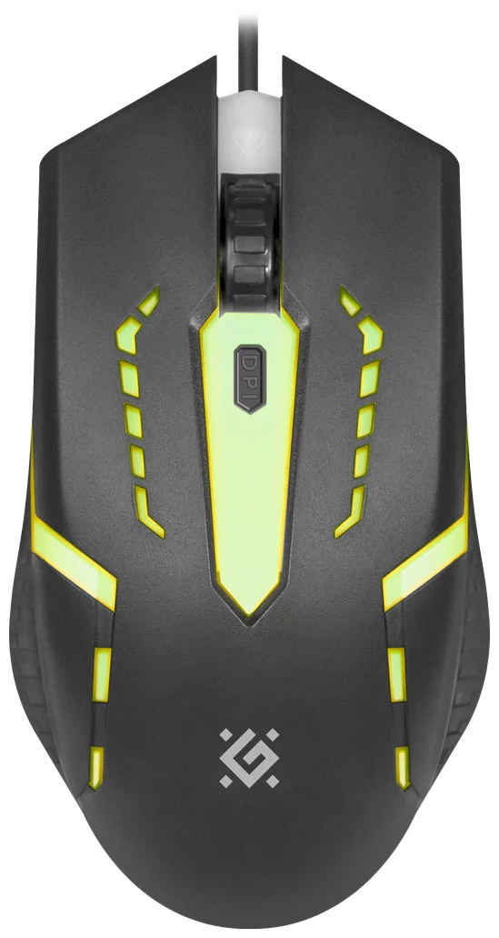 Картинка Мышь проводная DEFENDER Flash MB-600L 7цветов подсветки