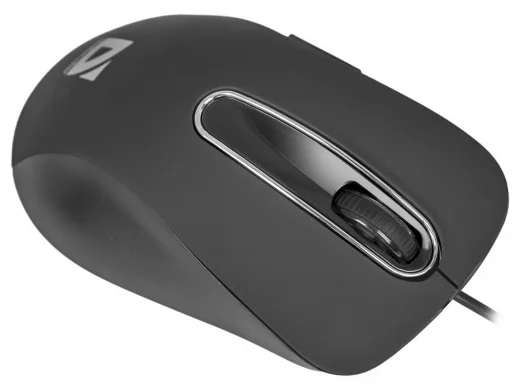 Фотография Мышь проводная DEFENDER Datum MM-070 черный