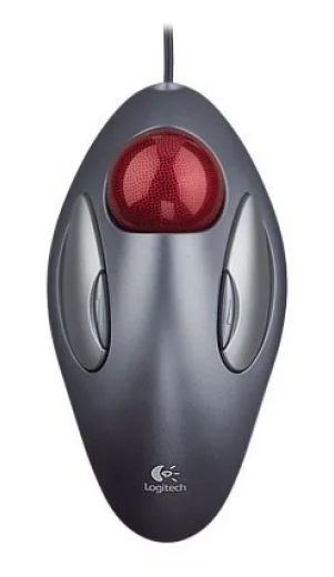 Фото Мышь LOGITECH TrackMan Marble optical (910-000808) silver