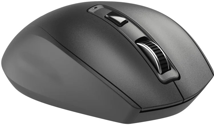 Картинка Мышь 2E MF250 Silent WL Black (2E-MF250WBK)