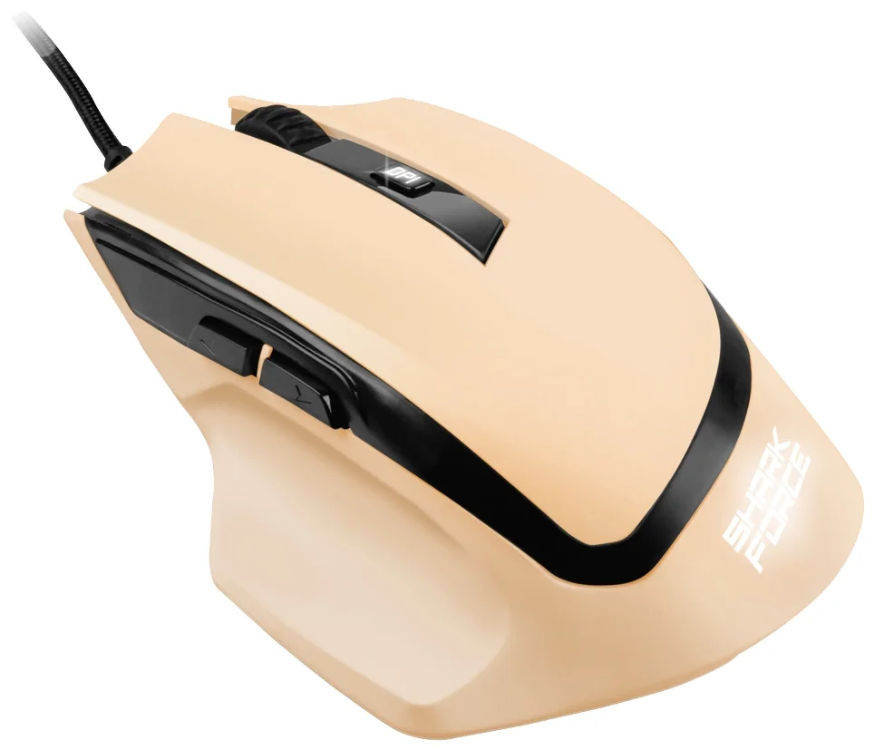 Фото Мышь SHARKOON SHARK Force Optical cream