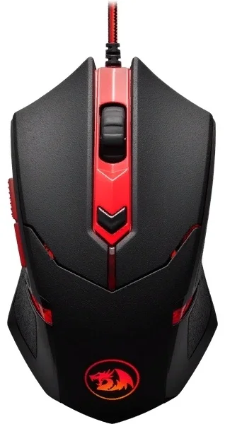 Фото Мышь DEFENDER Redragon M601BA Optical Black (78226) + коврик
