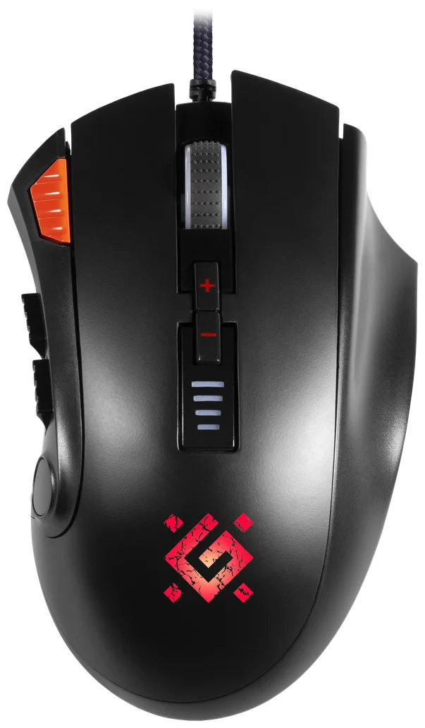 Мышь DEFENDER Oversider GM-917 RGB Black (52917)