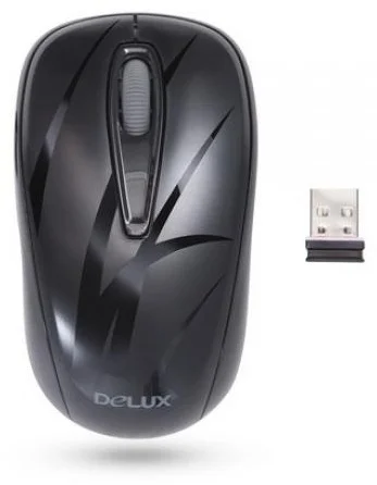 Мышь DELUX DLM-107OGB