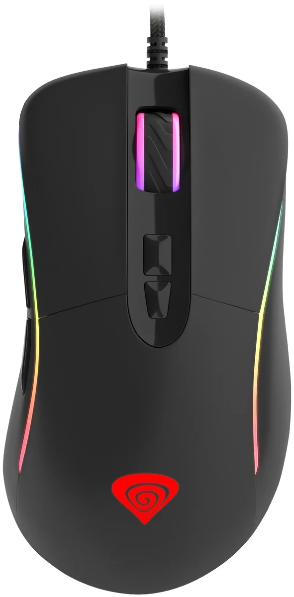 Фото Мышь GENESIS XENON 750 10200DPI OPTICAL WITH SOFTWARE RGb ILLUMINATED BLACK