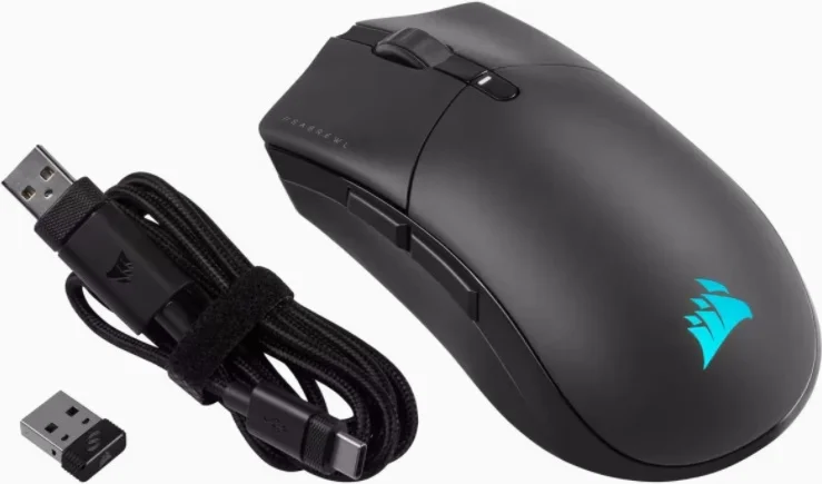 Картинка Мышь CORSAIR Sabre RGB PRO (CH-9313211-EU) Black