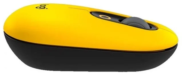 Картинка Мышь LOGITECH POP with Emoji-BLAST YELLOW 2.4GHZ/BT/N/A (910-006546)