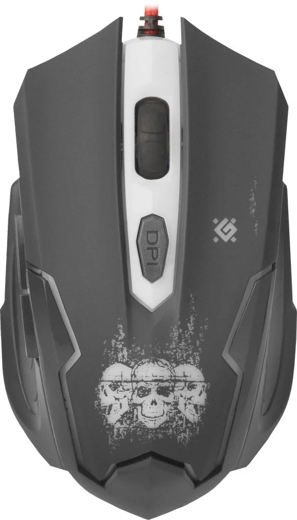 Фотография Мышь DEFENDER Skull GM-180L (Коврик в комплекте)