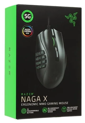 Мышь RAZER Naga X (RZ01-03590100-R3M1) Казахстан Мышь RAZER Naga X (RZ01-03590100-R3M1) Казахстан