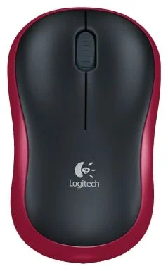 Фото Мышь LOGITECH M185 red (910-002240)