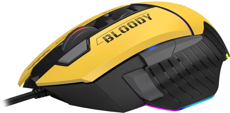 Фото Мышь A4Tech Bloody W95-Max Sports Lime