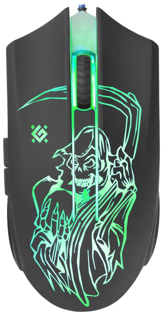 Фотография Мышь игровая DEFENDER Ghost GM-190L оптика,6кнопок,800-3200dpi