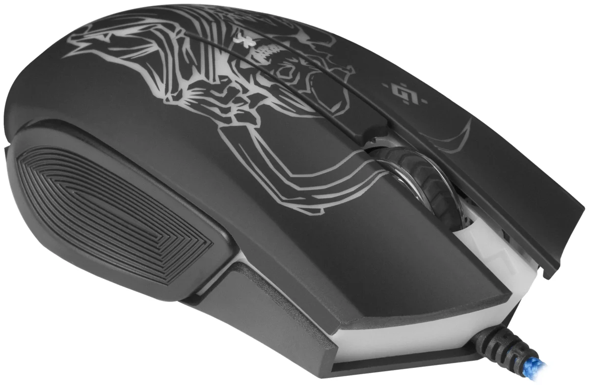 Мышь игровая DEFENDER Ghost GM-190L оптика,6кнопок,800-3200dpi Казахстан