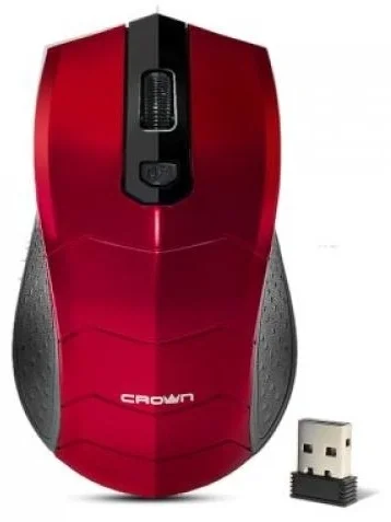 Фото Мышь CROWN CMM-934W Red
