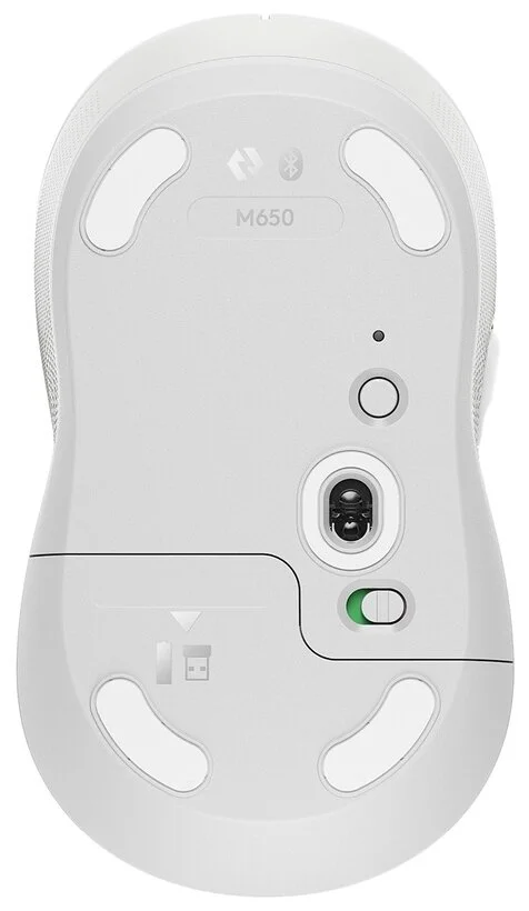 Цена Мышь LOGITECH M650 OFF-WHITE (910-006255)