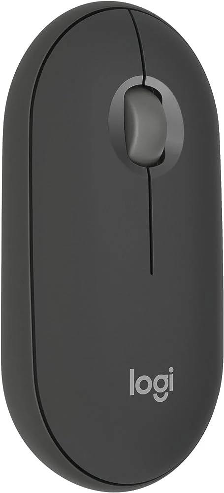 Фото Мышь LOGITECH M350S Pebble 2 Tonal White Dongless Graphite (910-007015)