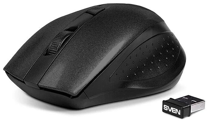 Цена Мышь SVEN RX-325 Wireless Black