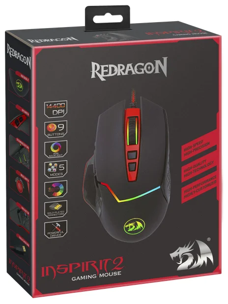 Мышь DEFENDER Redragon Inspirit 2 (77644) Казахстан