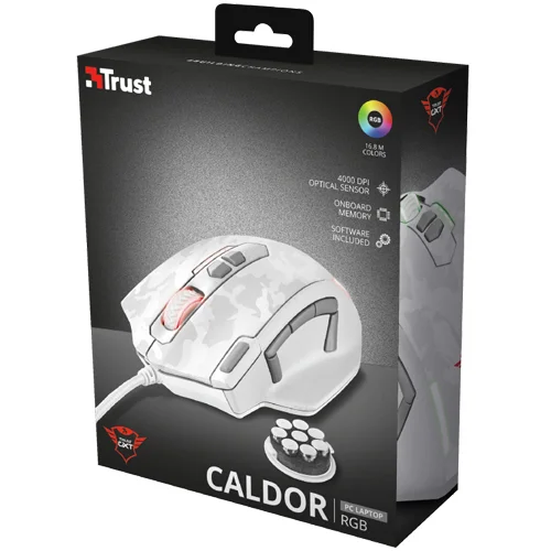Фотография Мышь TRUST GXT155C White