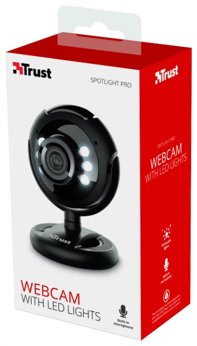 Купить Веб-камера TRUST SPOTLIGHT WEBCAM PRO