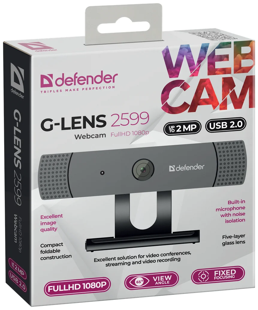 Веб-камера DEFENDER G-lens 2599 Казахстан