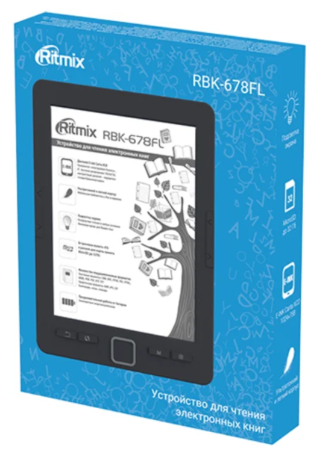 Фотография Электронная книга RITMIX RBK-678FL