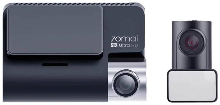 Фото Видеорегистратор 70mai Dash Cam 4K (A800S) + Rear Camera Kit