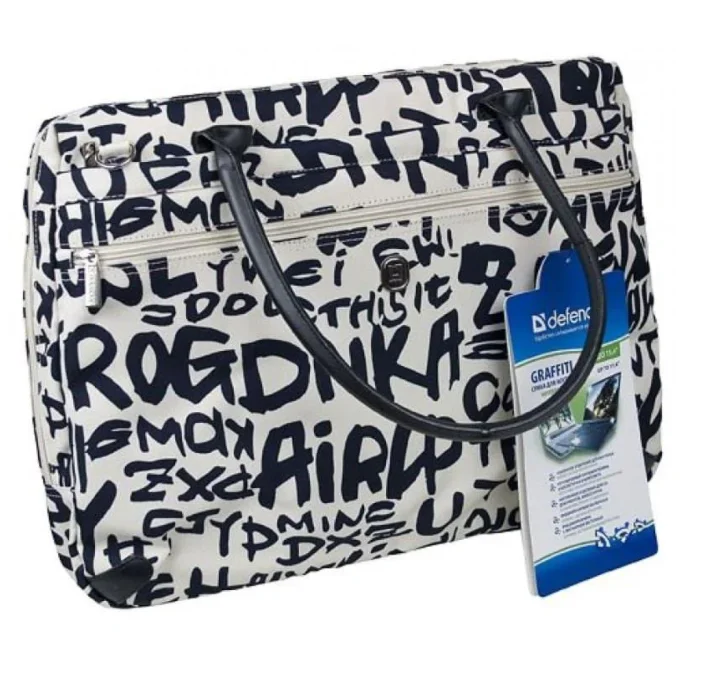 Фото Сумка для ноутбука DEFENDER Graffiti 15.4" (Graffiti коричневые)
