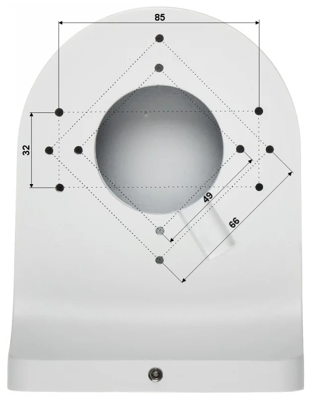 Цена Dahua DH-PFB204W Адаптер для настенного кронштейна